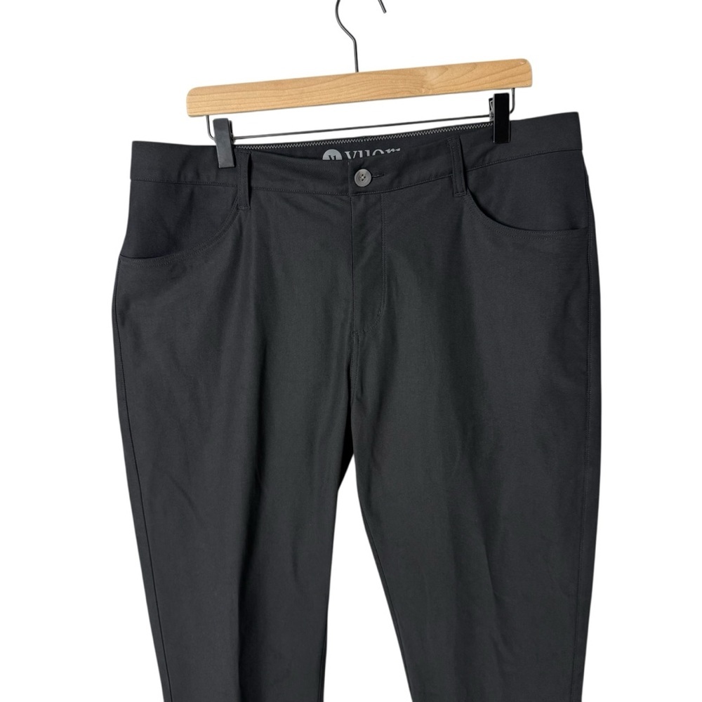 Vuori Meta Pant Athletic Slim Fit Black Size 36 - Picture 3 of 7